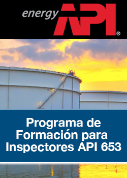 FORMACIÓN PARA INSPECTOR API 653   